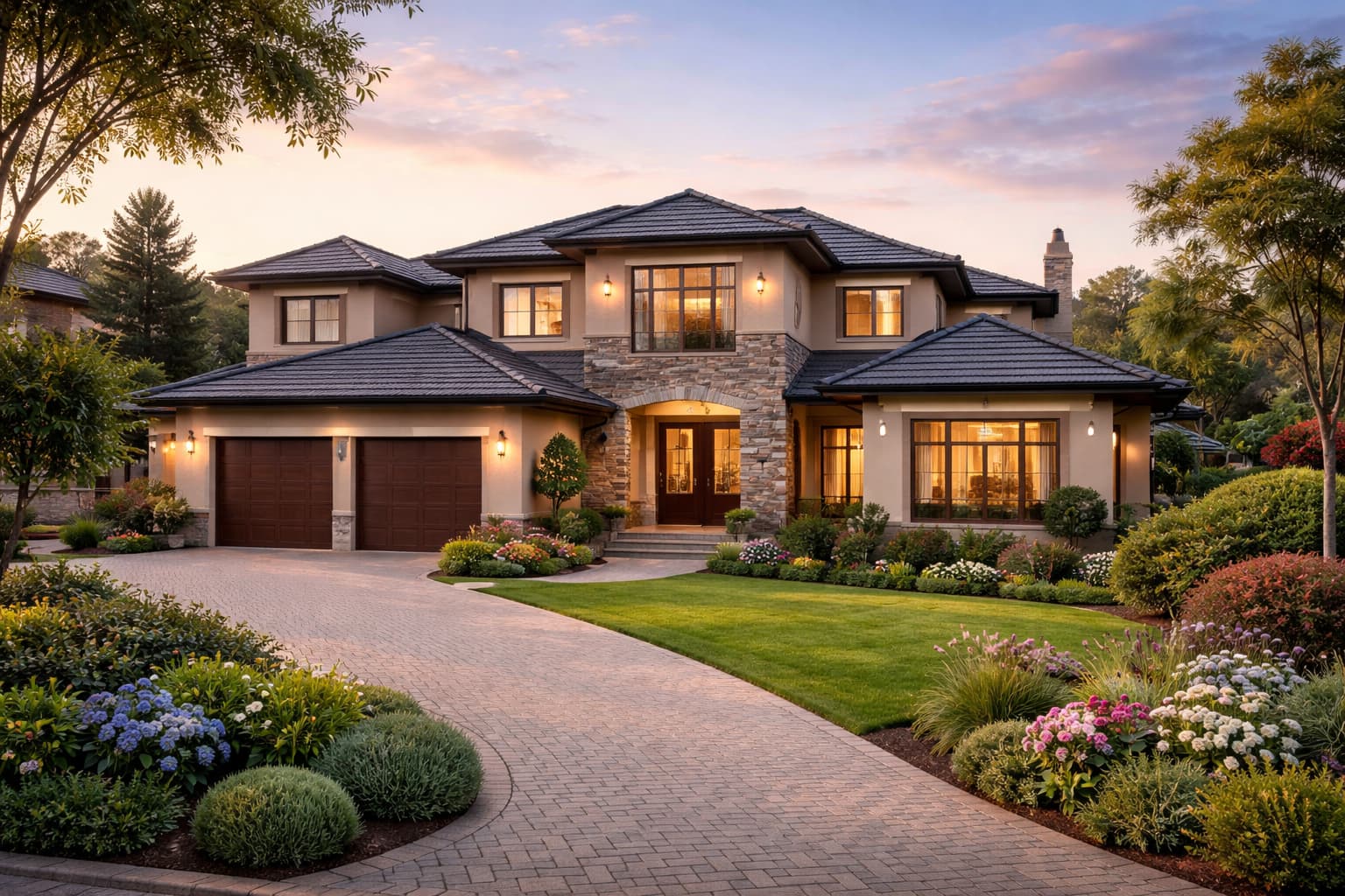 beautiful family home